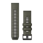 Garmin QUICKFIT 26 Olive Drab/Black Silicone Watch Band 010-13393-12