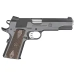 Springfield Armory 1911 Garrison .45 ACP 5" Bbl Blued Handgun w/ Low profile 3-Dot Sights, 1x7rd Mag PX9420 - Main Image