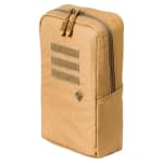 First Tactical Tactix 6x10" 500D Nylon Coyote Utility Pouch w/ Reversible Foam Sleeve 180014-060-1SZ - Main Image