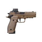 Sig Sauer P226X Agency 9mm 3.8" Bull Bbl Burnt Bronze Handgun w/ Romeo-X SIG-LOC Optic, Integrated Comp, 1x10rd Magazine 226X-9-AGENCY-RXSL-10 - Main Image