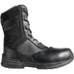 First Tactical Men's 8" Duty Safety Toe Side-Zip Black Boots 165923-019 - Main Image