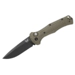 Benchmade Claymore 154CM Stainless Steel 60-62HRC 3.6" Knife w/Ranger Green Grivory Handle 9070BK-03 - Main Image