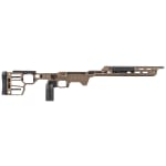 MDT DRT Rem 700 Short Action Right-Handed M-LOK & ARCA Rails 20 MOA NV Bridge Skeletonized Multi-Material Foldable FDE Chassis System 115750-FDE - Main Image