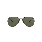 Ray-Ban Aviator Large Metal Black G-15 Green Polar 0RB3025-0025862