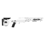 Cadex Defense Dual Strike Stormtrooper White Rem 700 LA 20 MOA SSSF Mag Type 3.850" CIP Folding Chassis STKDL-REM-RH-LA-R208E-WHT