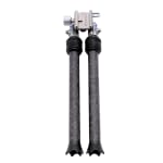 Tricer UL Titanium Head & Inverted Carbon Legs Pic Compatible Tilt Locking Lever Ultralight Hunting Bipod UL-BIP-3 - Main Image