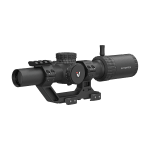 Vector Optics S10 1-10x25 SFP Illuminated Riflescope Kit w/30mm 1-Piece 1.93" Mount, VS10-1 MIL Reticle, Honeycomb Shade, Extra Ring-Cap OPSL137 - Main Image