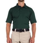 First Tactical Men's Performance Short Sleeve Polo Spruce Green 112509-812 - Main Image