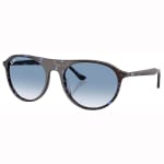 Ray-Ban Havana Blue Turtle Clear Gradient Blue 0RB2215-14303F56
