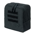 First Tactical Tactix 6x6" 500D Nylon Black Utility Pouch w/ Reversible Foam Sleeve 180015-019-1SZ - Main Image