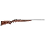 Sako 90 Varmint Laminated Stainless Steel 222 REM No Sights 23.7 Fluted BBL 1:12 TPI RH Std Trig 5RD Laminate / Oiled Brown J05125
