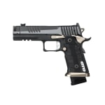 Sig Sauer P211 GTO Equinox 9mm 4.4" Bbl MACH3D Comp SAO Fiber Optic Sight Alloy Grip Magwell Pistol w/(1) 23rd and (2) 21rd Steel Mags 211F-9-GTO-EQ