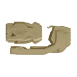 Strategic Sciences MFMD-300BLK-0.0MD FDE MD Suppressor w/SDX Long Extension MFMD-300BLK-0.0-MDSD-5/8X24-FDE