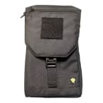First Tactical Double Barrel Wine Bottle Pouch 30.5x17x6" with Shoulder Strap, Black 180057-019-1SZ - Main Image
