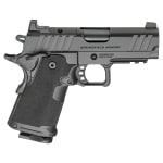 Springfield Armory 1911 DS Prodigy 9mm 3.5" Bbl Compact Black Handgun w/ AOS Plate, U-Notch Tritium Sights, 2x15rd Mags PH9115AOS - Main Image