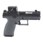 CZ-USA CZ P-10 C 9mm 10rd Ported Bdl/Nitride Slide Aimpoint COA Fixed Sights Black Polymer Frame Reversible Mag Catch Pistol w/3 Backstraps 01582 - Main Image