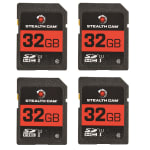 Stealth Cam Pack of 4 Stealth Cam 32GB SD Cards STC-32GB-4PK - Main Image