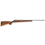 Sako 90 Hunter Stainless Steel 222 REM No Sights 20 BBL 1:12 1/2x28 TPI RH SS Trig 6RD Wood / Oiled Brown J06020