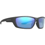 Leupold Cheyenne Matte Black Performance Eyewear w/Blue Mirror Lenses 186746