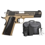 Kimber "Lace Up America" Boot Campaign 1911 .45 ACP Pistol Bundle w/(2) 7rd Mags, Mission First Tactical Holster & Mag Holster, & Range Bag 3700896 - Main Image