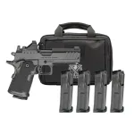 Springfield Armory 1911 DS Prodigy 9mm 5" Bbl Black Handgun w/ Viridian RFX11 Optic, Pistol Bag, 3x17rd & 1x20rd Mags PH9119AOS-PAC - Main Image