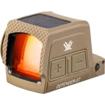 Vortex Optics Defender ST Tan Enclosed Solar Micro Red Dot Sight w/3 MOA Dot & 32 MOA Circle, Motion Activated, DeltaPoint Pro Mount DFST-MRD3-E-T - Main Image
