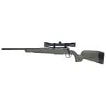 Savage Arms G4 Axis 2 XP Green LH 7mm-08 REM 1:9.5" 5/8x24 20" Heavy Sporter Bbl Carbon Steel/Synth Matte BLK Rifle w/3-9x40 BDC Scope 33188 - Main Image