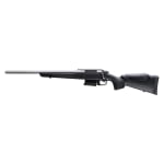 Tikka T3X Ctr Stainless Steel 6.5 Creedmoor NS 24 BBL 1:1/8 5/8x24 TPI LH 10RD Synth FIX CHK / Black J04027