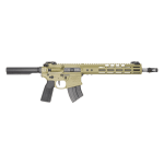 Noveske N4 OG Lo-Pro 6mm ARC 5/8x24 1:7 SS 12.5" Bbl Pig Pen FH NSR-10.75 M-LOK Love Handle SD-E Trigger Braceless Receiver Ext GRN Pistol 02001229-BG - Main Image