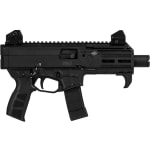 CZ Scorpion 3 Plus Micro 9mm 20rd 4.2" 1/2x28 Bbl Black SB Tactical Brace Pistol w/(5) Mags 91429