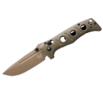 Benchmade Mini Adamas CPM-CruWear Magnacut 63-65HRC Drop-point 3.25" Knife w/Olive Drab G10 Handle 273FE-05 - Main Image