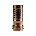 Q, LLC. Cherry Bomb Rear End XL 5/8x24 Fast Attach Muzzle Brake Tapered Mount for 8.6 BLK Fits 90 Degree Shoulder RE-CBXL-5/8X24 - Main Image