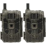Stealth Cam 2 Pack of Deceptor Max 2.0 Dual Core 40 MP Cellular Trail Cameras STC-DCPTRX2-2PK