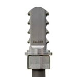 Vanward Pro-Brake .338 Muzzle Brake w/ Jam Nut PB338 - Main Image