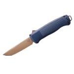 Benchmade Shootout CPM-CruWear S30V Stainless Steel 63-65HRC Tanto 3.51" Knife w/Crater Blue Grivory Handle 5370FE-09 - Main Image