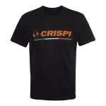 Crispi Italy Flag Logo Black XL Italy-Flag-Logo-Shirt-XL-BLK