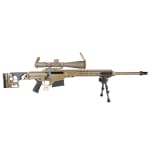 Barrett MK22 MOD 0 PSR .300 Norma Mag SOCOM Coyote Brown 26" Fluted Bbl 1:8" Sniper Rifle Kit w/Leupold 7-35x56mm w/T3 Reticle & Contract Mount 19505