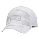 Under Armour Men's BTH x Fish Mid Trucker Hat White/Mod Gray Size OSFM 6014187-100001 - Main Image