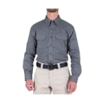 First Tactical Men's V2 Tactical Long Sleeve Shirt Wolf Grey 111006-036 - Main Image