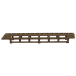 Accuracy International Mid Forend (Fits Entire Forend of AT-X Short Action Short Chassis 12.1" Long) M-LOK Dark Earth Bridge Module 30572-DE - Main Image
