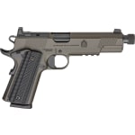 Springfield Armory 1911 Operator .45 ACP 5" Threaded Bbl OD Green Handgun w/ AOS Plate, U-Notch Tritium Sights, 2x8rd Mags POT9230GAOS - Main Image