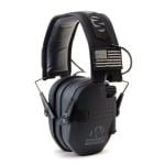 Walker's Razor Patriot Series Black Patriot American Flag Electronic Ear Ear Muffs GWP-RSEMPAT