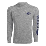 Costa Del Mar Lifestyle Technical Hood T-Shirt Mens Heather Gray FQA400039-203 - Main Image