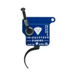 TriggerTech : Rem 700 Rough Diamond Triggers Rem700 Rough Diamond - Right Hand, Black Pro-Curve Lever, No Bolt Release Black R70-SAB-02-TNP