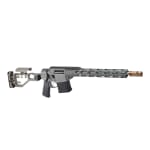 Q, LLC. The FIX 6.5 CM 16" 1:7 Twist Gray Accents CA Compliant Rifle w/ Bottle Rocket FIX-6.5-16IN-GRY-BR