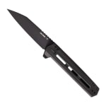 Tekto F4 Echo Black S35VN Blade Aluminum Handle Black G10 Inserts Black Accents Drop Lock Fine Edge Folding Knife F4R-T6GBK-S35BK5-A1 - Main Image