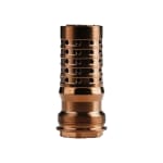 Q, LLC. Cherry Bomb Rear End XL M18x1 Fast Attach Muzle Brake Tapered Mount for 8.6 BLK Fits 90 Degree Shoulder RE-CBXL-M18X1 - Main Image
