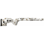 GRS Riflestocks Hydrodipped Fenris Weatherby Short-Action 755mm Stock w/ .5" Limbsaver, Adjustable LOP & Cheekpiece, Snow Camoflage 106534 - Main Image