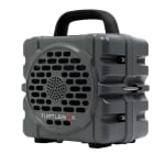 Turtlebox CUB Outdoor Bluetooth Speaker with 2-Unit Pairing & Party Mode, Steel Tie-Downs, 8.6"x7.2"x5.8", 5.3lbs, Gray TB-CUB-G1-GRAY-1 - Main Image