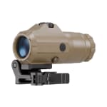 Sig Sauer JULIET4T-AMR 4x24mm Magnifier w/ Flip to Side Mount, Auto-Modified Reticle System, IPX8 Waterproof, Aluminum Housing, FDE SOJ4T011 - Main Image
